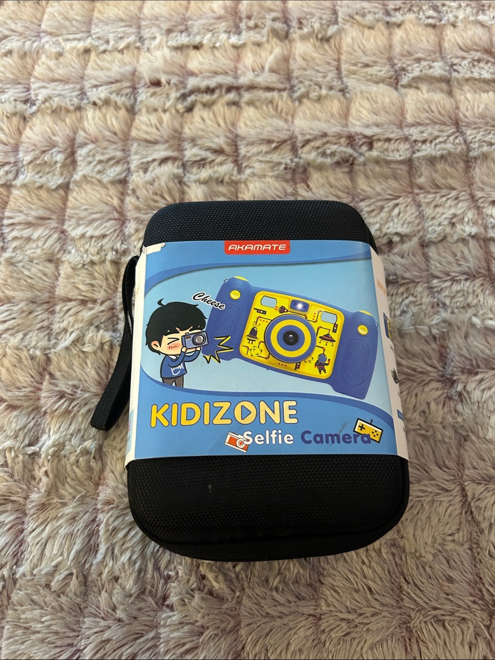 Kidizone Yellow Kids Selfie Camera Case by - Protective Carry Case Included